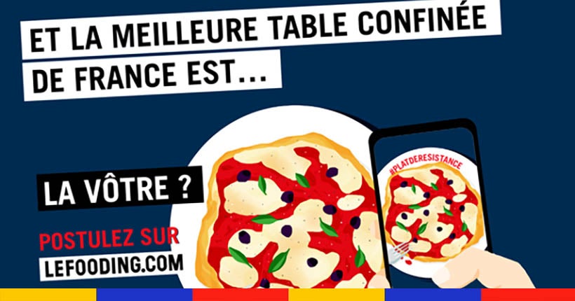 Le guide Fooding va décerner le prix de la meilleure table confinée de France
