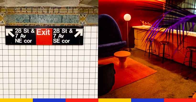 À New York, le nouveau bar (où tout le monde veut aller) est caché dans le métro