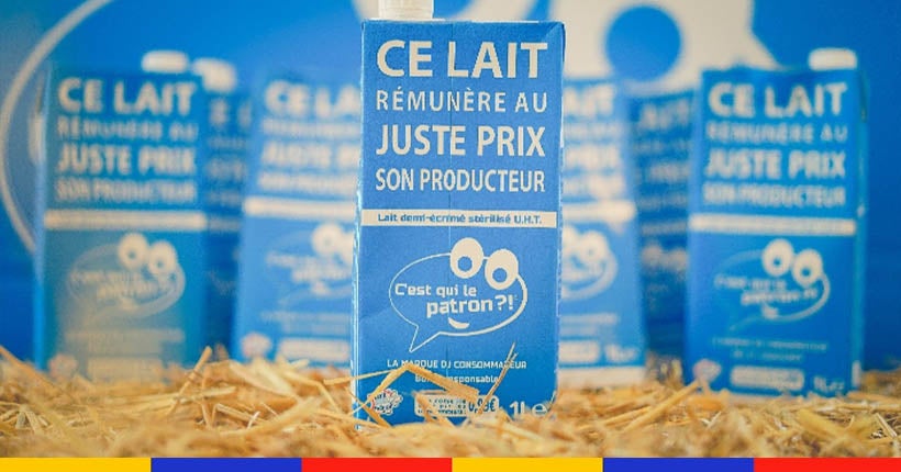 Le lait C’est qui le patron devient le plus vendu en France (et ce n’est pas anodin)